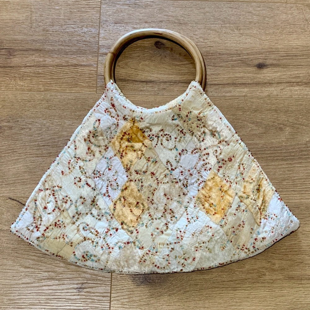 Chan Luu Patchwork Handbag